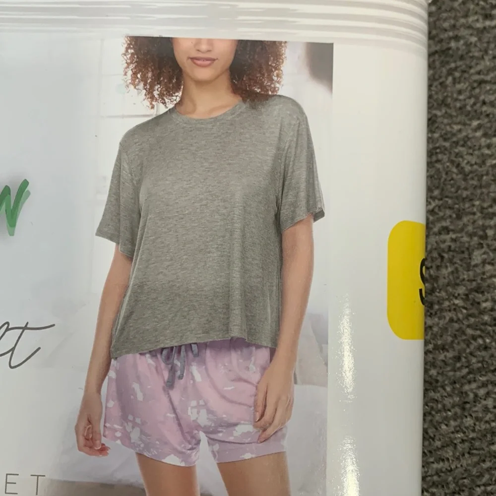 NWT Honeydew Womens 3PC Pajama Set Super Soft Jersey Zion Tie-Dye - Picture 3 of 6
